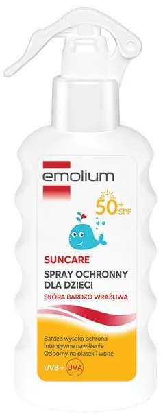 Спрей сонцезахисний Emolium SPF50+ для дітей, 175 мл