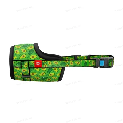 Намордник для собак Collar №3 WAUDOG Nylon 5368 Авокадо, обхват 25-34 см