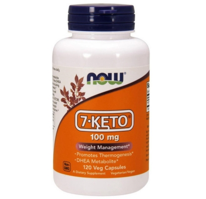 Диетическая добавка NOW 7-KETO 100 мг капсулы №120