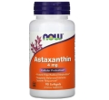 Астаксантин NOW Astaxanthin 4 мг, 90 мягких капсул