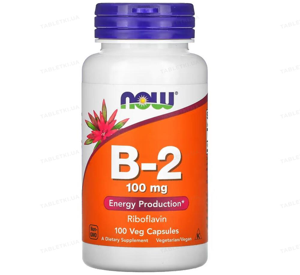 Now Foods Вітамін В2: інструкція + ціна від 263 грн в аптеках | Tabletki.ua