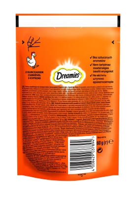 Лакомство для кошек Dreamies с курицей, 60 г