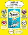 Ласощі для кішок Dreamies з лососем, 60 г