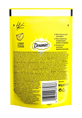 Лакомство для кошек Dreamies с сыром, 60 г