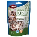 Лакомство для кошек Trixie Premio Rolls, курка/минтай, 50г