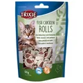 Ласощі для кошек Trixie Premio Rolls, курица/минтай, 50г