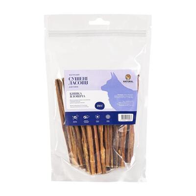 Лакомство для собак Natural Кишка говяжья, 100 г