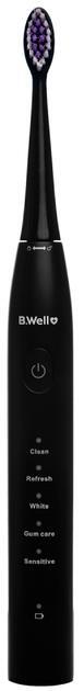 Электрическая зубная щетка B.Well PRO-850 звуковая, черная