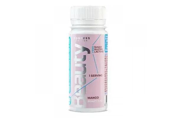 Коллаген Progress Nutrition Beauty Collagen Shot Mанго, 60 мл