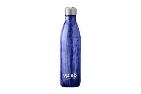 Термопляшка VPLab Metal water bottle Синє дерево, 500 мл
