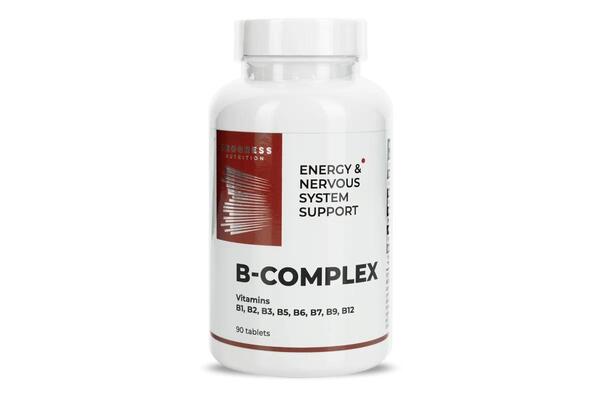 Б-комплекс Progress Nutrition Vitamin B-Complex, 90 таблеток