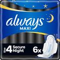 Гигиенические прокладки Always Maxi Night, 7 капель, 4 размер, 6 шт