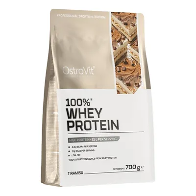 Протеїн сироватковий концентрат OstroVit 100% Whey Protein тірамісу, 700 г