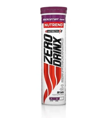 Ізотонік Nutrend Zero Drinx чорна смородина, таблетки шипучі №18