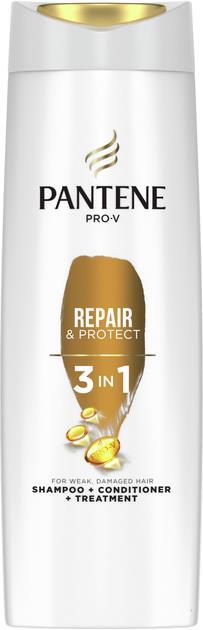 Шампунь и бальзам-ополаскиватель Pantene Pro-V 3 в 1 Интенсивное восстановление, 360 мл