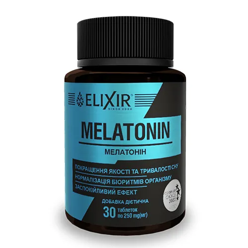 Мелатонін Elixir Melatonin таблетки №30