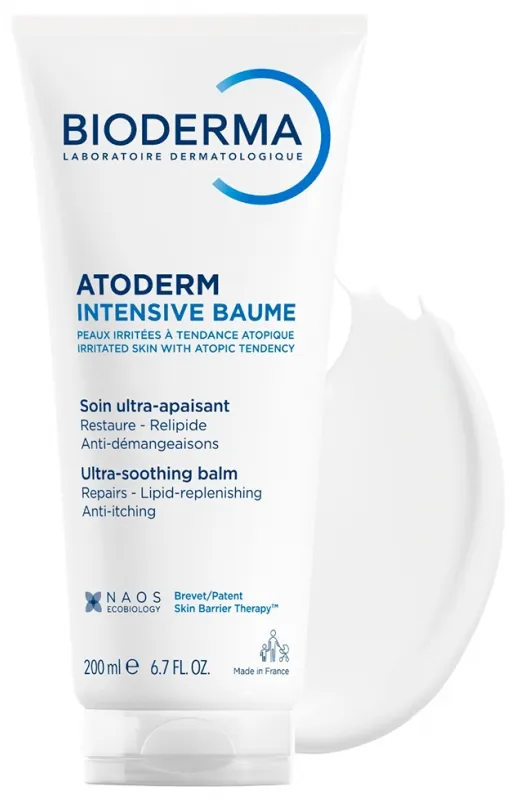 Бальзам для обличчя та тіла Bioderma Atoderm Intensive для сухой атопічної шкіри, 200 мл