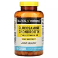 Глюкозамін, хондроїтин та вітамін D3 Mason Natural Glucosamine Chondroitin Plus Vitamin D3, 160 капсул