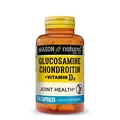 Глюкозамін, хондроїтин та вітамін D3 Mason Natural Glucosamine Chondroitin Plus Vitamin D3, 160 капсул
