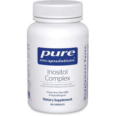 Інозитол комплекс Pure Encapsulations Inositol Complex 700 мг, 60 капсул