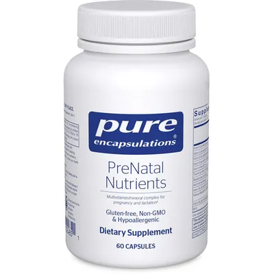 Пренатал нутрієнтс Pure Encapsulations PreNatal Nutrients, 60 капсул