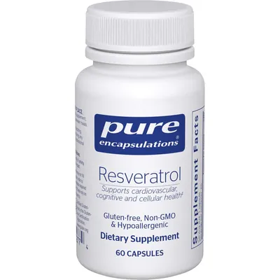 Ресвератрол Pure Encapsulations Resveratrol, 60 капсул