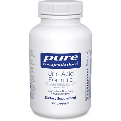 Урікформула Pure Encapsulations Uric Acid Formula, 120 капсул