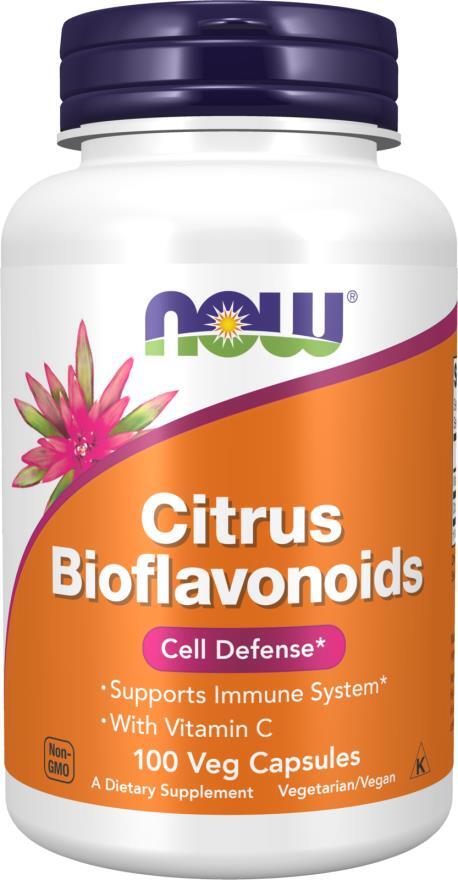 Биофлавоноиды цитрусовые NOW Citrus Bioflavonoids, 100 капсул