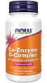Витамины группы В и Коэнзим NOW Co-Enzyme B-Complex, 60 капсул