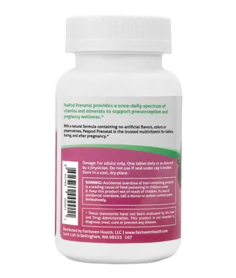 Вітаміни для вагітних Fairhaven Health Prenatal Multivitamin, 60 таблеток