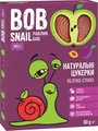 Цукерки Bob Snail Roll натуральні яблучно-сливові, 60 г