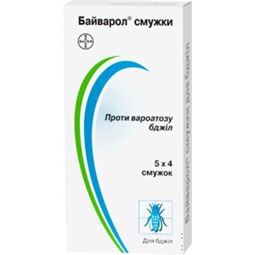 Байварол (ДЛЯ ЖИВОТНЫХ) 4 полоски, 1 упаковка