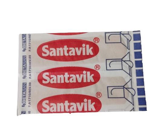 Пластырь бактерицидный Santavik на тканевой основе 1,9 см х 7,2 см, 10 штук