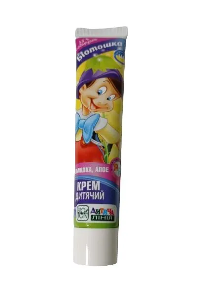 Крем дитячий Bioton Cosmetics Baby з ромашкою та алое 3+, 44 мл