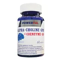 Альфа-холін гліцерофосфат + Коензим Q10 POWERFUL Alpha-Choline GHP + Coenzyme Q10 капсули №60