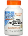 Магній Високої Абсорбації Doctor's Best High Absorption Magnesium, 120 таблеток