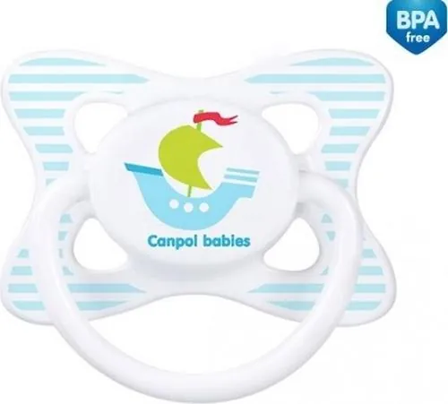 Пустушка латексна Canpol Babies Summer Time Канікули анатомічна 23/464, 6-18 місяців, 1 шт