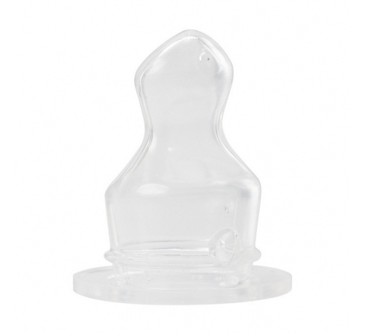 Соска силиконовая Baby-Nova 15301LL плоская для чая с 3 месяцев (без упаковки), 1 шт
