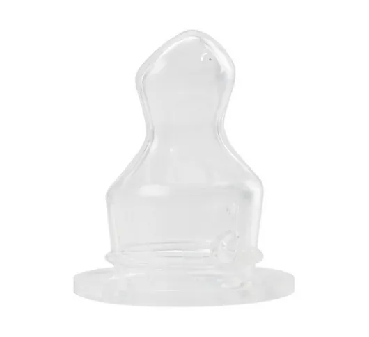 Соска силіконова Baby-Nova 15301LL плоска для чаю з 3 місяців (без упаковки), 1 шт