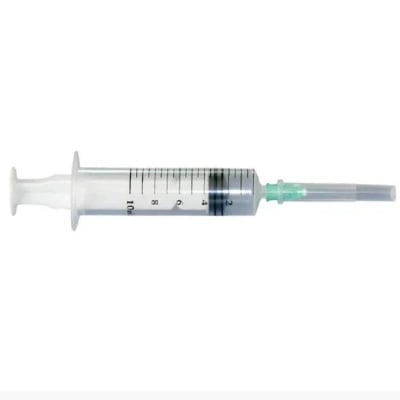 Шприц 10 мл Alexpharm 3-х компонентний з двома голками, 1 штука