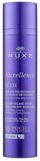 Крем для обличчя Nuxe Nuxellence Detox нічний антивіковий, 50 мл
