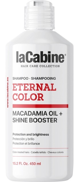 Шампунь La Cabine Eternal Color с маслом макадамии для защиты цвета окрашенных волос, 450 мл