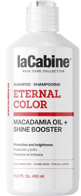 Шампунь La Cabine Eternal Color з олією макадамії для Ззахисту кольору фарбованого волосся, 450 мл