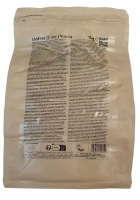 Протеїн соєвий ізолят MyProtein Myvegan Impact Soy Protein без смаку, 1000 г