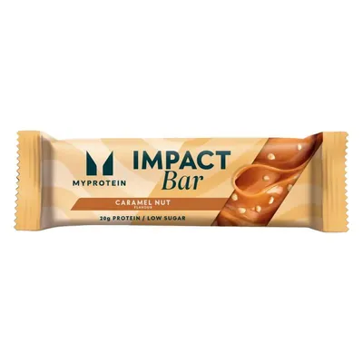 Батончик протеїновий MyProtein Impact Bar карамельно-горіховий, 64 г