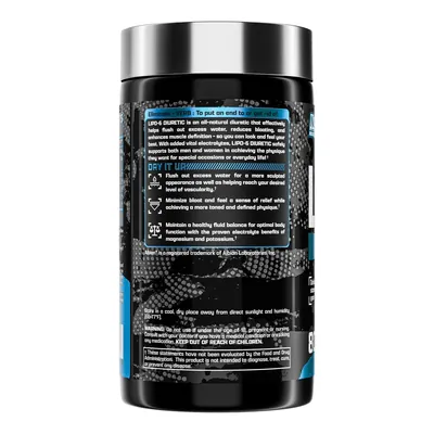 Комплекс для балансу рідини в організмі Nutrex Research Lipo6 Diuretic, 80 капсул