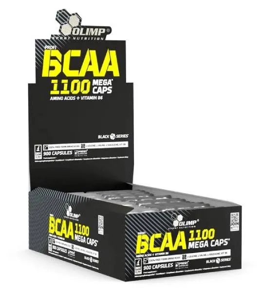 Амінокислота Olimp BCAA 1100 Mega caps, 30 капсул