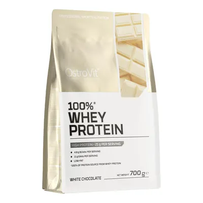 Протеїн сироватковий концентрат OstroVit 100% Whey Protein білий шоколад, 700 г