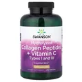 Пептиди гідролізованого колагену + Вітамін C Swanson Hydrolyzed Collagen Peptides + Vitamin C 1000 мг, 250 таблеток