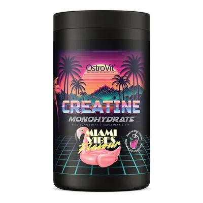 Креатин моногідрат OstroVit Creatine Monohydrate Miami Vibes, 500 г